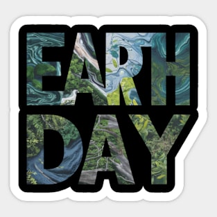 earth day , save earth 2024 Sticker